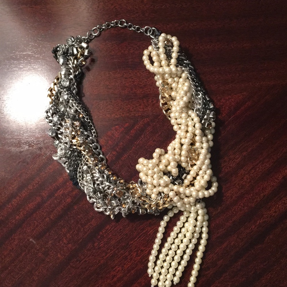 Banana Republic statement necklace.